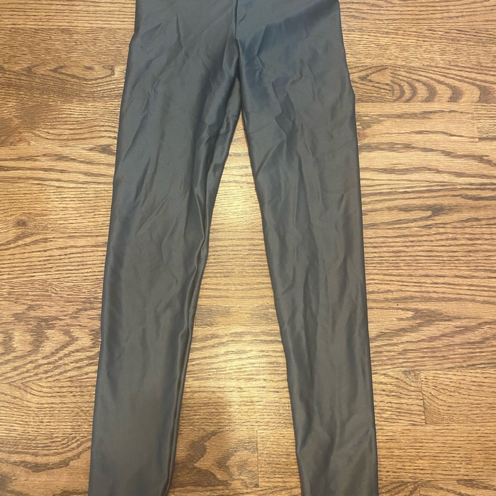 Metallic koral leggings
